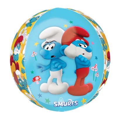 Ball - 38x40cm - foil balloon - 49882 Smurfs Movie Back.jpg
