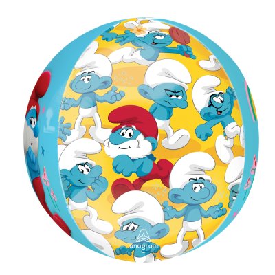 Ball - 38x40cm - foil balloon - 49882 Smurfs Movie Side 2.jpg
