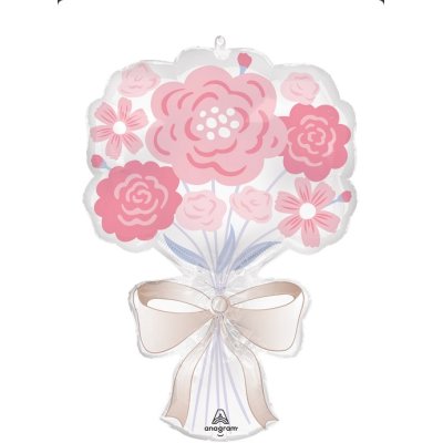 Wedding bouquet 45x63cm - foil balloon