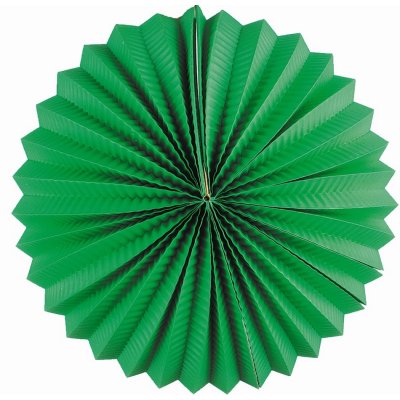 Round paper lantern 25cm - green