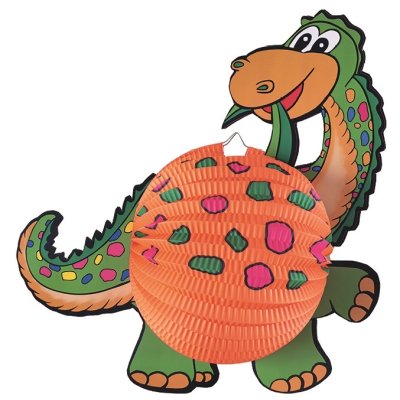 Paper lantern Dino 39Ă—42x23cm