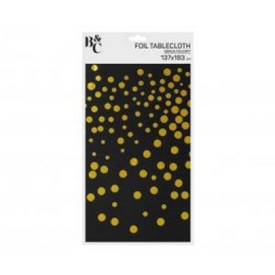 Plastic tablecloth - black "Golden confetti" 1.37x1.83m - Screenshot 2025-11-10 at 08-58-43 Godan - B2B.jpg