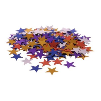 Star confetti mix colors 14g