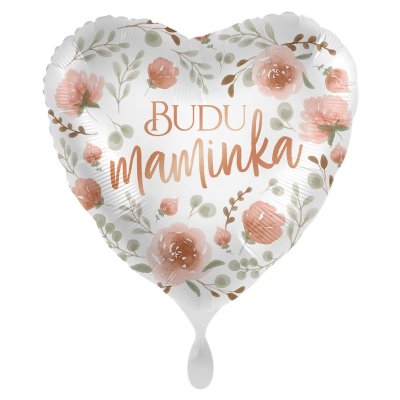 I will be a mother's heart CZ 43cm - foil balloon
