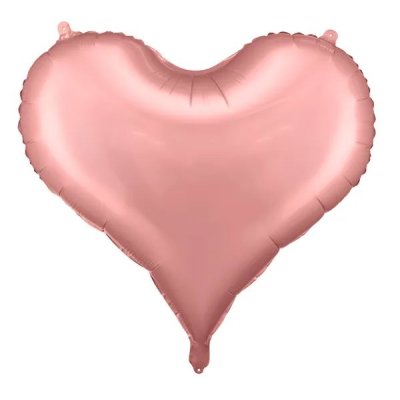 Light pink heart 75x64.5cm - foil balloon