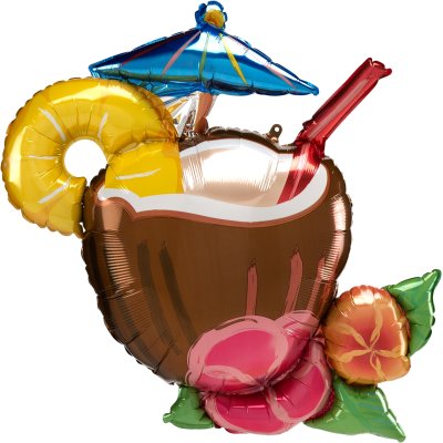 Coconut - Pina Colada 76x71cm - foil balloon