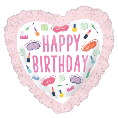 Heart - Make-up Party HB 71x71cm - foil balloon