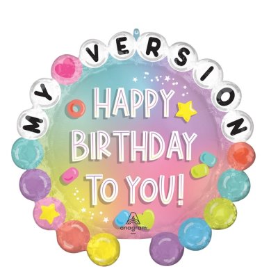 Circle - My Version HB to You 63x66cm - foil balloon