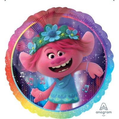 Circle - Trolls: The World Tour 43cm - foil balloon
