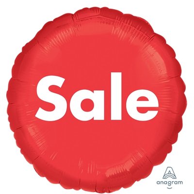 Circle - SALE 46cm - foil balloon