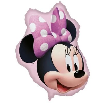 Minnie Mouse head 77.5x70cm foil balloon