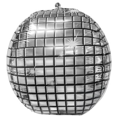 Disco ball 32x36cm - foil balloon