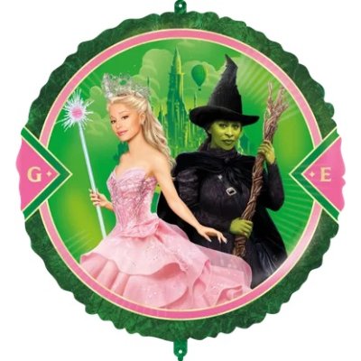 Circle - Magician 46cm foil balloon and weights