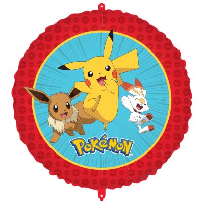 Circle - Pokemon 46cm foil balloon and weights
