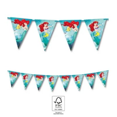 ECO flag garland - Ariel - 9 flags