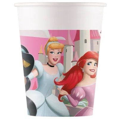 ECO paper cups - Disney princesses 200ml/8pcs