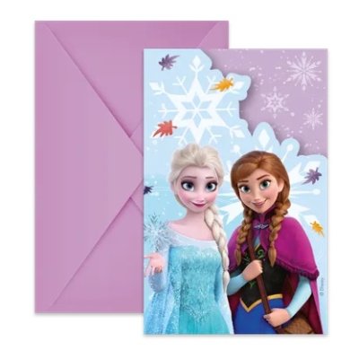 Invitations and envelopes EKO - Ice Kingdom (Idyllic Wonder) 6 pcs