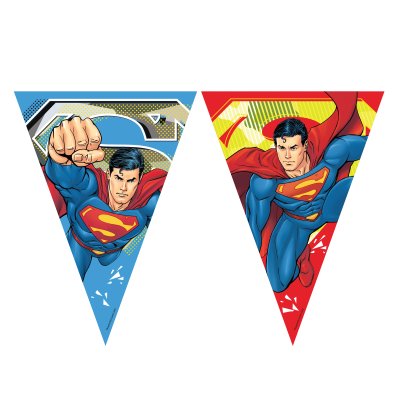 ECO paper garland - Superman Krypton