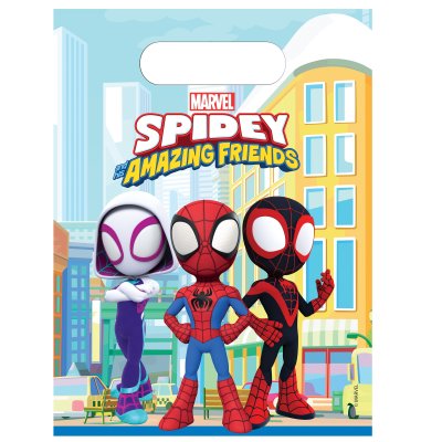 Bag - Spidey, 16.5x23cm/6 pcs