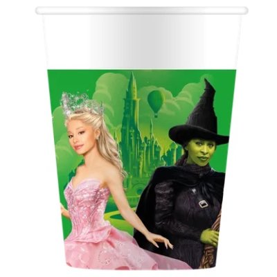 ECO paper cups "ÄśarodÄ›jka" 200ml, 8 pcs