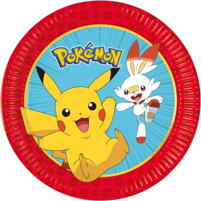 ECO paper plates - Pokemon 23cm/8pcs