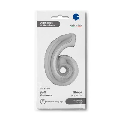 ÄŚĂŤSLICE MINI 6 (35cm, 14") inflatable foil balloon - Screenshot 2026-01-08 at 09-53-30 Balloon Number 6 Silver 14inc silver.png