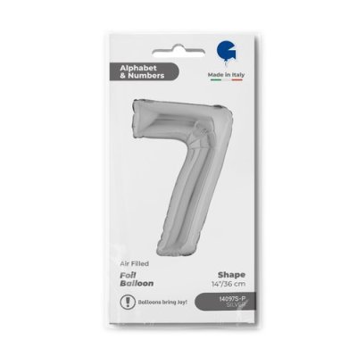 ÄŚĂŤSLICE MINI 7 (35cm, 14") inflatable foil balloon - Screenshot 2026-01-08 at 09-58-45 Balloon Number 7 Silver 14inc silver.png