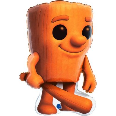 Tung Tung Tung... Sahur 24"/61cm foil inflatable balloon