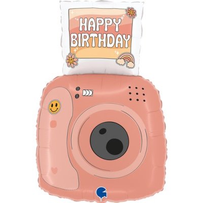 Polaroid birthday 24"/61cm foil inflatable balloon