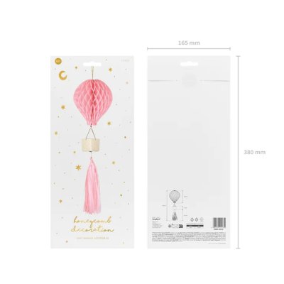 Decorative paper hot air balloon - pink - Screenshot 2026-01-12 at 14-20-06 Honeycomb Air balloon pink - Designer decorations and ideas for every party! - PartyDeco.png