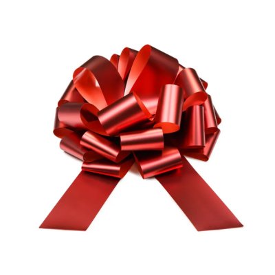 Drawstring, red - 40cm