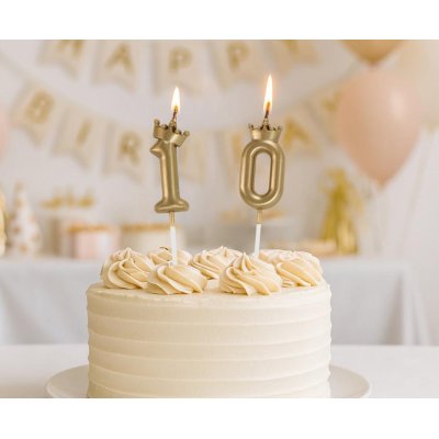 Candle cake number 1 gold with crown, 6cm - 102779.jpg