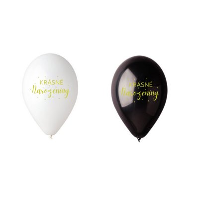 Balloon pastel 30 cm CHRISTMAS BIRTHDAY print (50 pcs/pack)