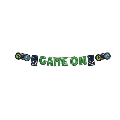 Balloon garland - Gamer Birthday 365cm