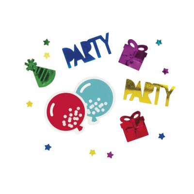 Foil confetti - Birthday party 34g