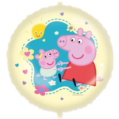 Circle - Pig Pepin 46cm foil balloon