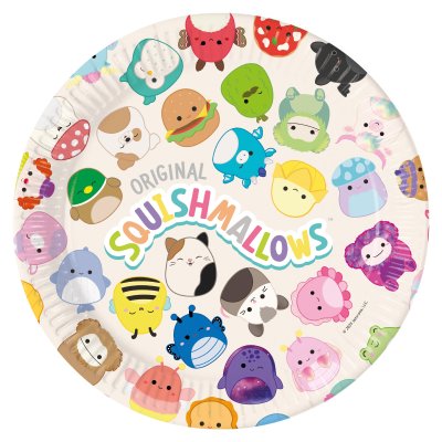 ECO paper plates - Squishmallows 23cm/8pcs