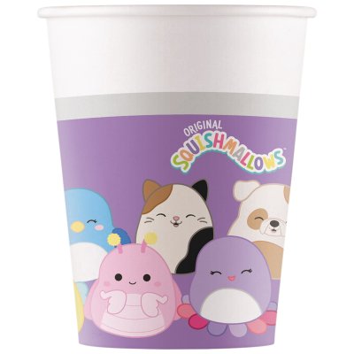 Paper cups FSC - Squishmallows 250ml/8pcs