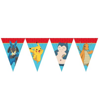 Flag garland EKO - Pokemon (9 flags)
