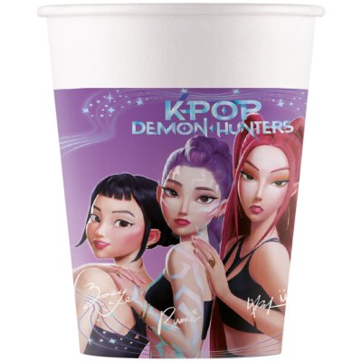 Paper cups - K-Pop Demon Hunters 200ml/8pcs