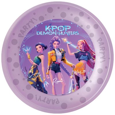 Sustainable Plate - K-Pop Demon Hunters 21cm/4pcs