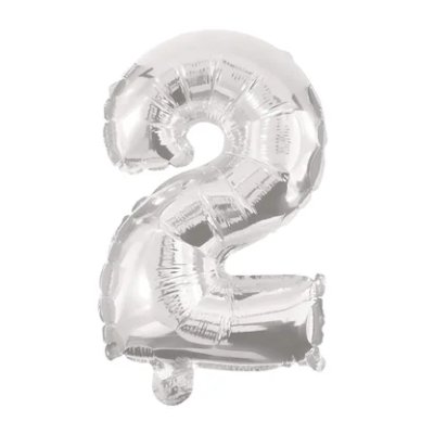 2-piece - 85cm foil balloon