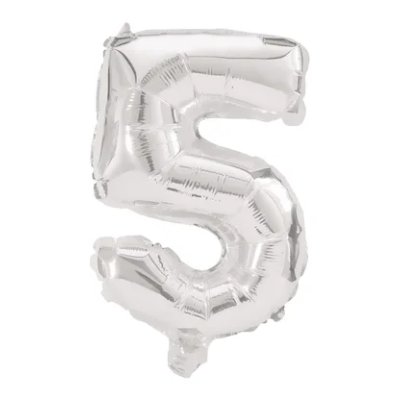5-piece 85cm foil balloon
