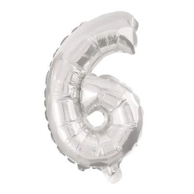 6-piece - 85cm foil balloon