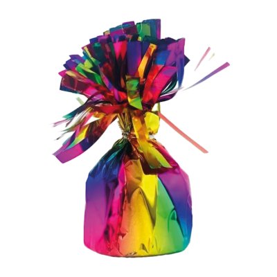 Rainbow foil weighs 170g