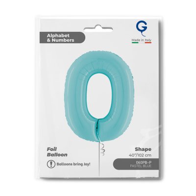 ÄŚĂŤSLICE PASTEL BLUE 0 (102cm,40") inflatable foil balloon - 060pb-p-b.jpg