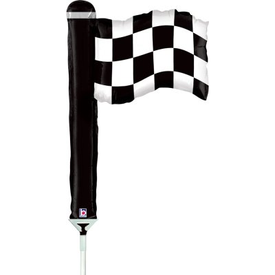 MINI Target flag 14"/35cm foil inflatable balloon