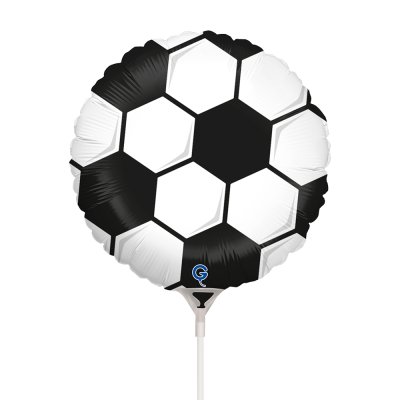 MINI Circle Soccer ball 9"/22cm foil inflatable balloon