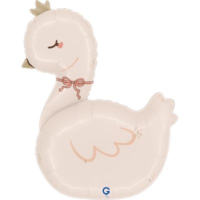 Swan 30"/76cm inflatable foil balloon