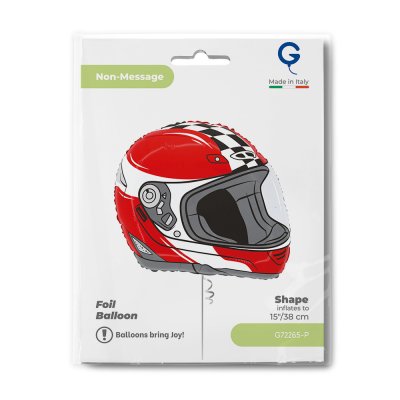 Motorcycle helmet 15"/38cm foil balloon inflatable - g72265-p-b.jpg